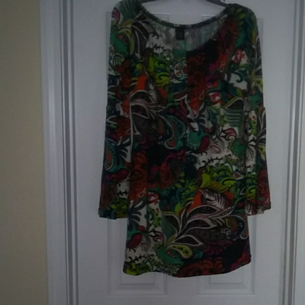 Win-win Bell sleeva Tunic - Picture 2 of 3